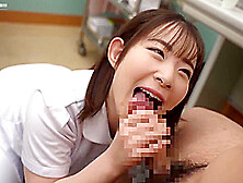 03A0324-A Lewd Nurse Collects Sperm For Testing With A Blow Job