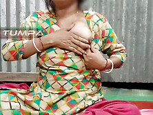 Desi Tumpa Bhabhi Shows Her Monstrous White Boobies And Creamy Tight Vagina When Her Boy Is Not In The Room
