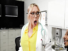 Hot Doctor Tiffany Watson Gets Double Dominated
