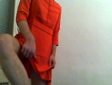 Sexy Red Dress Crossdresser
