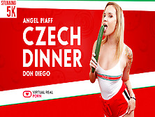 Czech Dinner - Virtualrealporn