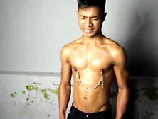 Asian Muscle Guy Nipple Torture 1