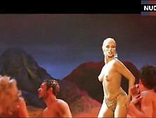 Elizabeth Berkley Topless On Stage – Showgirls