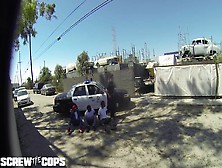 Screw The Cops White Female Cop Fucked By Three Bbc