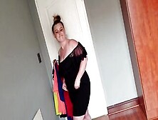 Fat Bimbos Having Fun Dress Up By Trying On Different Dresses
