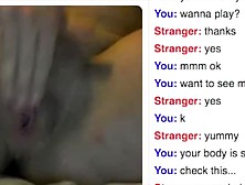 Sexy Omegle Vibe Play Anal Finger. Mp4
