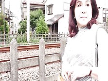 Married Woman Train ~Touched 70's Mother~ Chiyoko Kawabata