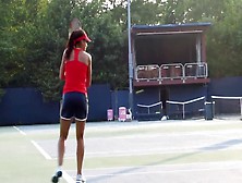 Sorana Cirstea Practice At The Us Open