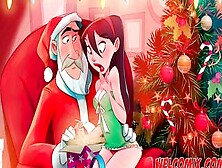 Christmas At The Sensual Home! A Christmas Group Sex!