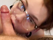 My Little Cum Slut Sucks My Cock And Then Gets A Treat!