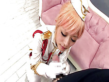 Haruki Sato In Cosplay Whore Titty Fucks For Cum - Cosplayinjapan