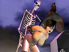 Witches Ball Part 2 - The After Party - Xxx Skeleton Sex