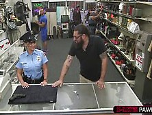 Sexy Busty Police Officer Gets Fucked