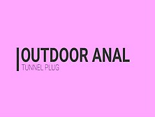 Outdoor Anal Clear Tunnel Plug