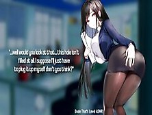 The Buttslut Secretary Can't Be This Lewd! (Anal Asmr)