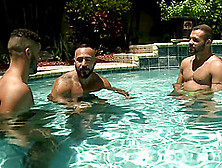 After A Long Day Gay Alessio Romero Decides To Fuck In A Threesome