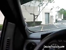 Latina Slut Mia Scarlett Sucks Big Cock Inside The Car