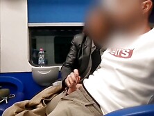 Unknown Person Exposes His Dick And Jerks Me Off On The Train