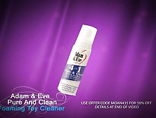 Adult Sex Toy Anti-Bacterial Cleaner -- U221A Vibrat