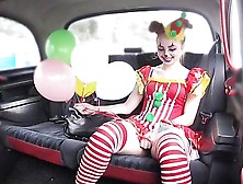 Girl In Clown Costume Fucked For Free