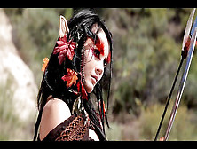Roman Soldier Vs Elven Huntress(Mixed Fight)