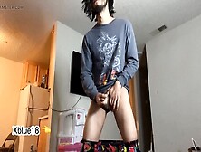 Gay Young (18+),  Big Cock Cumming,  Big Cock Masturbate