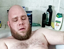 Hairy Gay Bear Pisses And Cums Hard