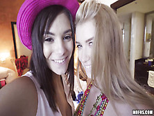 Another Great Lesbian Scene With Beautiful Young Girls