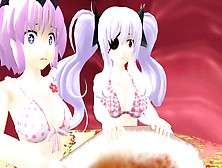 (Mmd Giantess Vore) Katsuragi's Gassy Day (Reupload From My Yt Channel)