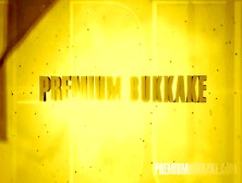 Premium Bukkake 100 Mouthful Cumshots Compilation-480P