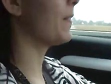 Zuzinka Czech Student - Orgasm While Driving