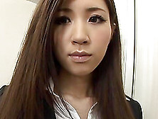Horny Arisa Aizawa Wraps Her Soft Lips Around A Friend's Dick