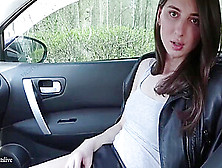 Some Masturbation In The Car Transgender Girl
