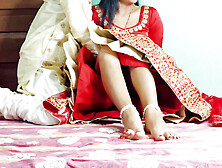 Arrange Marriage Suhagrat Indian Village Culture Frist Night Homemade Newly Married Couple