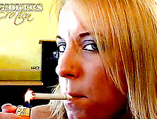 Spectacular Desire Moore Shares A Cigarette Fetish With A Guy