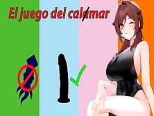 Spanish Audio Joi - El Juego Del Calamar.  Un Reto Para Masturbarse.