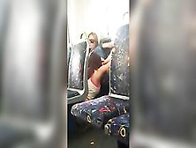 Licking Pussy In Bus.