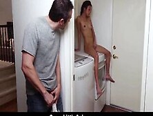 Small Eastern Teens Step Daughter Caught Masturbating On Dryer Banged! By Stepdad - Jade Kimiko,  Donnie Rock