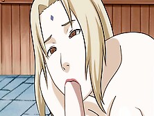 Naruto Tsunade Gets Jizz In Her Mouth (Asian Cartoon)