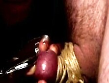 Sandra Romain Urethral Fucking Her Slave And Ties Up His Balls