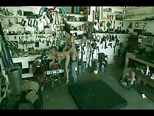 An Amateur Fuck Out In The Garage