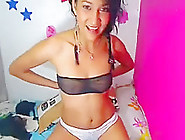 Crazy Webcam Shaved,  Latina Clip With Lovefossil Model.
