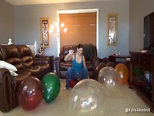 Sit Pop Balloon Race