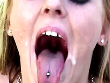 Sophie Dee Recieves A Warm Dripping Load Of Cum In Her