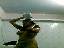 Aunty Bathing Nude Capture By Neighbor Secretly Wid Audio. Flv