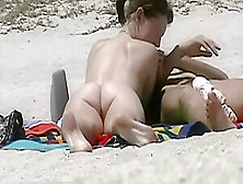 Amazing Nudity Of Some Nudist Babes On The Beach