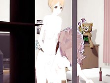 Adorable Vtuber Yozora Mel Fucks Inugami Korone With A Fake-Cock - Hololive