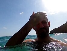 Hot Guys Have Horny Fun In The Ocean