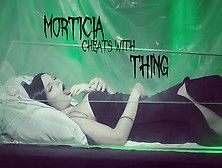 Morticia Cheating With Thing - Cosplay,  Big Tits,  Masturbation,  With Cruel Alice