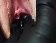 View My Cum Flow Out My Vagina